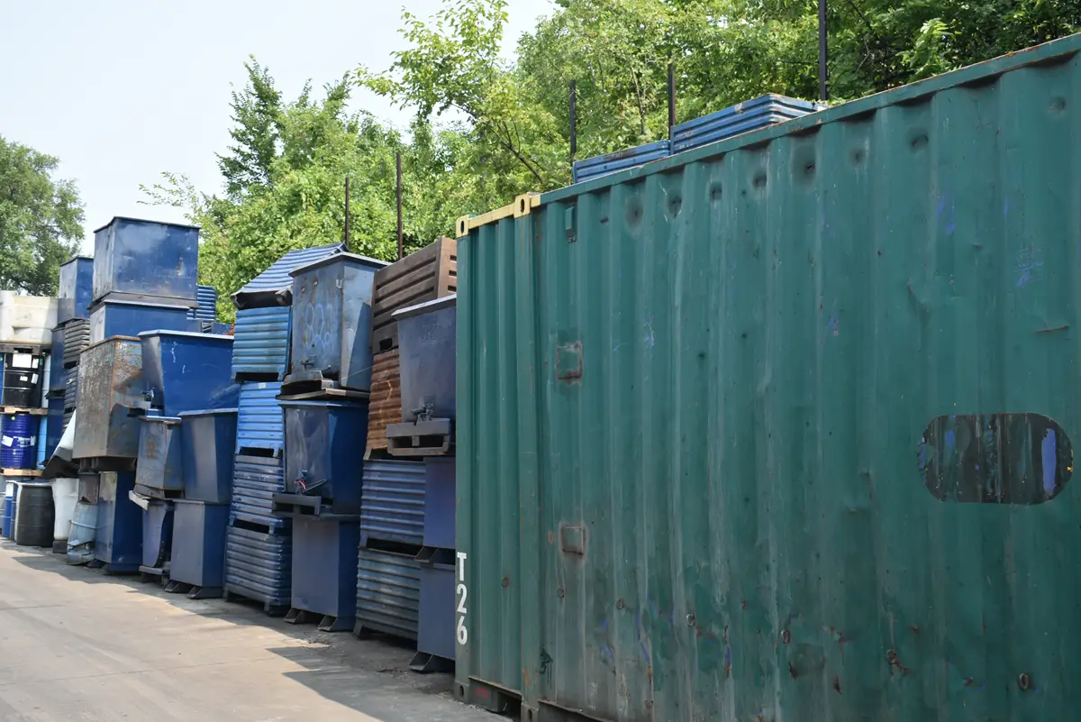 Scrap Metal Containers and Pick Up Service
